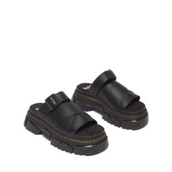 Chinelos com plataforma Mattison em pele Athena DR. MARTENS