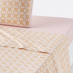 Drap imprimé Gardenia LA REDOUTE INTERIEURS image