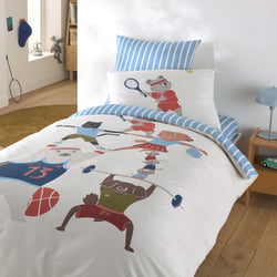 Neilo Child's Duvet Cover in 30% Recycled Cotton LA REDOUTE INTERIEURS image