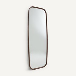 Miroir XXL noyer massif H180 cm, Orion AM.PM image