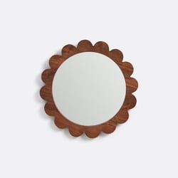 Miroir, en manguier, diamètre 39,5 cm, FLEORA LA REDOUTE INTERIEURS image