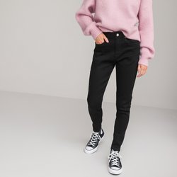 Джинсы скинни с завышенной талией, 10-18 лет LA REDOUTE COLLECTIONS image
