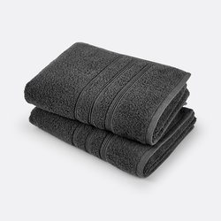 Ismo 100% Organic Cotton Terry Hand Towel LA REDOUTE INTERIEURS image