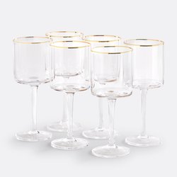 Lote de 6 copas de vino, Coblice LA REDOUTE INTERIEURS image