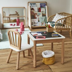 Evolutieve activiteitentafel, Simoni MA PETITE ECOLE MONTESSORI X LA REDOUTE INTERIEURS image