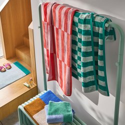 Handdoek in fluweel badstof, Tabaka LA REDOUTE INTERIEURS image