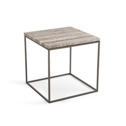 Bijzettafel, bovenblad in travertin, Mahaut AM.PM image