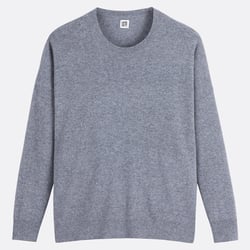 Pull cachemire col rond fine maille volume ample LA REDOUTE COLLECTIONS image