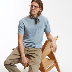 Футболка с круглым вырезом LA REDOUTE COLLECTIONS image