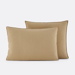 Funda de almohada de algodón, Tinte vegetal LA REDOUTE INTERIEURS image