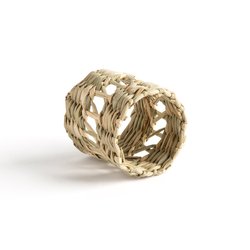 Set of 4 Nala Woven Grass Napkin Rings LA REDOUTE INTERIEURS image