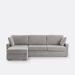 Sofá cama rinconero con textura, látex, Timor LA REDOUTE INTERIEURS image