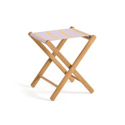 Regisseurstoel in acacia en stof, Veniza LA REDOUTE INTERIEURS image