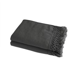 Lot de 2 serviettes toilette coton bio/lin, Kyrami AM.PM image