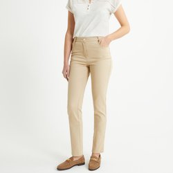 Rechte broek 5-pockets, in stretchkatoen ANNE WEYBURN image