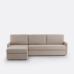 Sofá-cama de canto, em poliéster mesclado, espuma, Marta LA REDOUTE INTERIEURS image