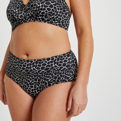 Bas de maillot de bain culotte haute LA REDOUTE COLLECTIONS PLUS image