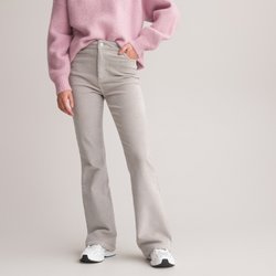 Pantalón flare de terciopelo LA REDOUTE COLLECTIONS image