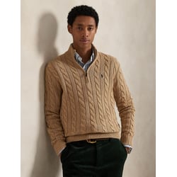  Pull demi-zippé en coton torsadé POLO RALPH LAUREN image