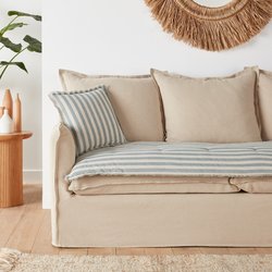 Матрас сиденья из льна/хлопка, Octavine LA REDOUTE INTERIEURS image