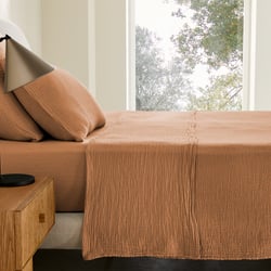 Drap plat en gaze de coton biologique, Yafa AM.PM image