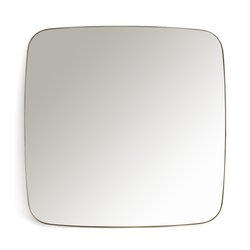 Miroir carré en métal 90x90 cm, Iodus LA REDOUTE INTERIEURS image