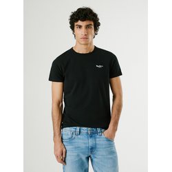 Camiseta de cuello redondo stretch Original Basic PEPE JEANS image