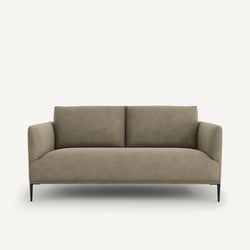 Divano compatto a 3 posti, in velluto stonewashed, Oscar, design di Emmanuel Gallina EMMANUEL GALLINA X AM.PM image