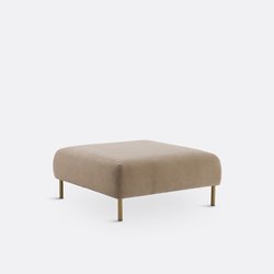 Modulaire poef in fluweel, Agatha LA REDOUTE INTERIEURS image