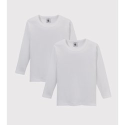 Lote de 2 camisetas interiores PETIT BATEAU image