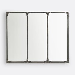 Lenaig Industrial Metal Mirror 120x100cm LA REDOUTE INTERIEURS image