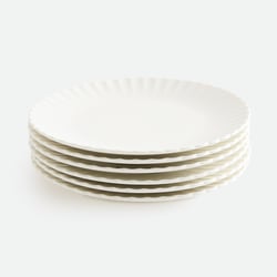 Juego de 6 platos llanos de porcelana YLAN LA REDOUTE INTERIEURS image