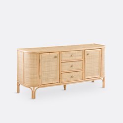 Ladara Rattan Sideboard LA REDOUTE INTERIEURS image