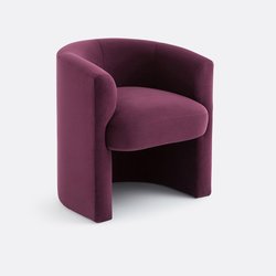 Cadeirão de mesa, em veludo, Nolami LA REDOUTE INTERIEURS image