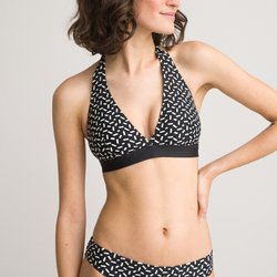Reggiseno per bikini modello foulard, fantasia grafica LA REDOUTE COLLECTIONS image
