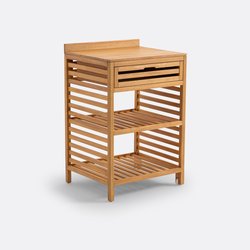 Meuble d'appoint de jardin en acacia, Garden LA REDOUTE INTERIEURS image