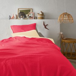 Dessus de lit enfant en gaze de coton, Plumetis LA REDOUTE INTERIEURS image