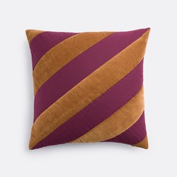 Odile Striped Quilted Cushion Cover LA REDOUTE INTERIEURS image