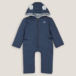 Tutina con cappuccio in felpa LA REDOUTE COLLECTIONS image