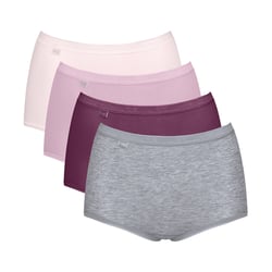 Lot de 3 + 1 Gratuite Culottes Maxi Basic+ SLOGGI image