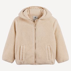 Giacca in sherpa con cappuccio LA REDOUTE COLLECTIONS image