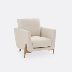 Fauteuil coton/lin, Cejjy LA REDOUTE INTERIEURS image