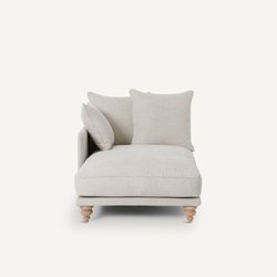 Chaise longue in cotone/lino, Lazare AM.PM image