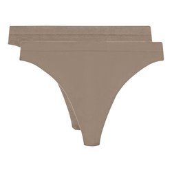 Lot de 2 strings sans couture Les Pockets DIM image