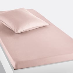 Drap housse enfant uni en coton lavé, Scenario LA REDOUTE INTERIEURS image