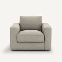 Poltrona texturé viscosa/lino, Skander AM.PM image