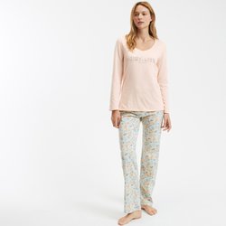 Cotton Long Sleeve Pyjamas ANNE WEYBURN image
