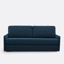 Sofá cama de terciopelo, espuma HR premium, Marta LA REDOUTE INTERIEURS image