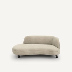 Chaise longue de terciopelo de lino, Rosebury, diseño de Emmanuel Gallina AM.PM X EMMANUEL GALLINA image