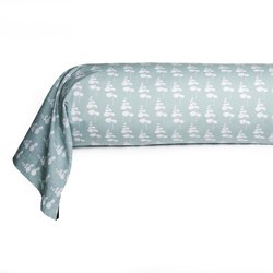 Taie de Traversin  en Percale de coton - EUCALYPTUS TRADITION DES VOSGES image